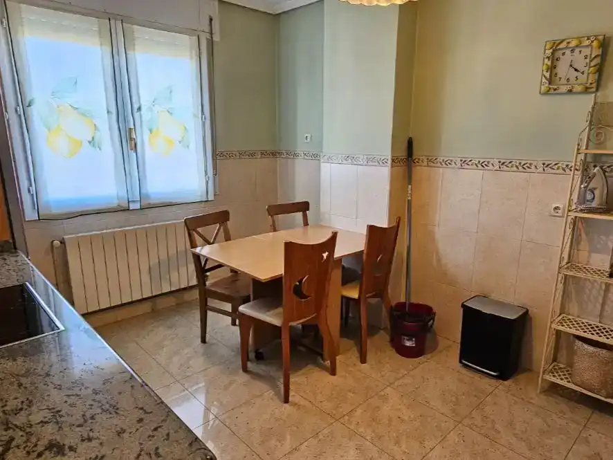 Kitchen of Flat for rent in  Pamplona / Iruña  with Parquet flooring, Storage room and Furnished