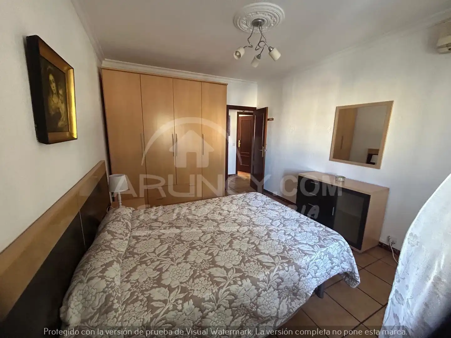 Bedroom of Flat for rent in Alcalá de Guadaira  with Air Conditioner and Furnished