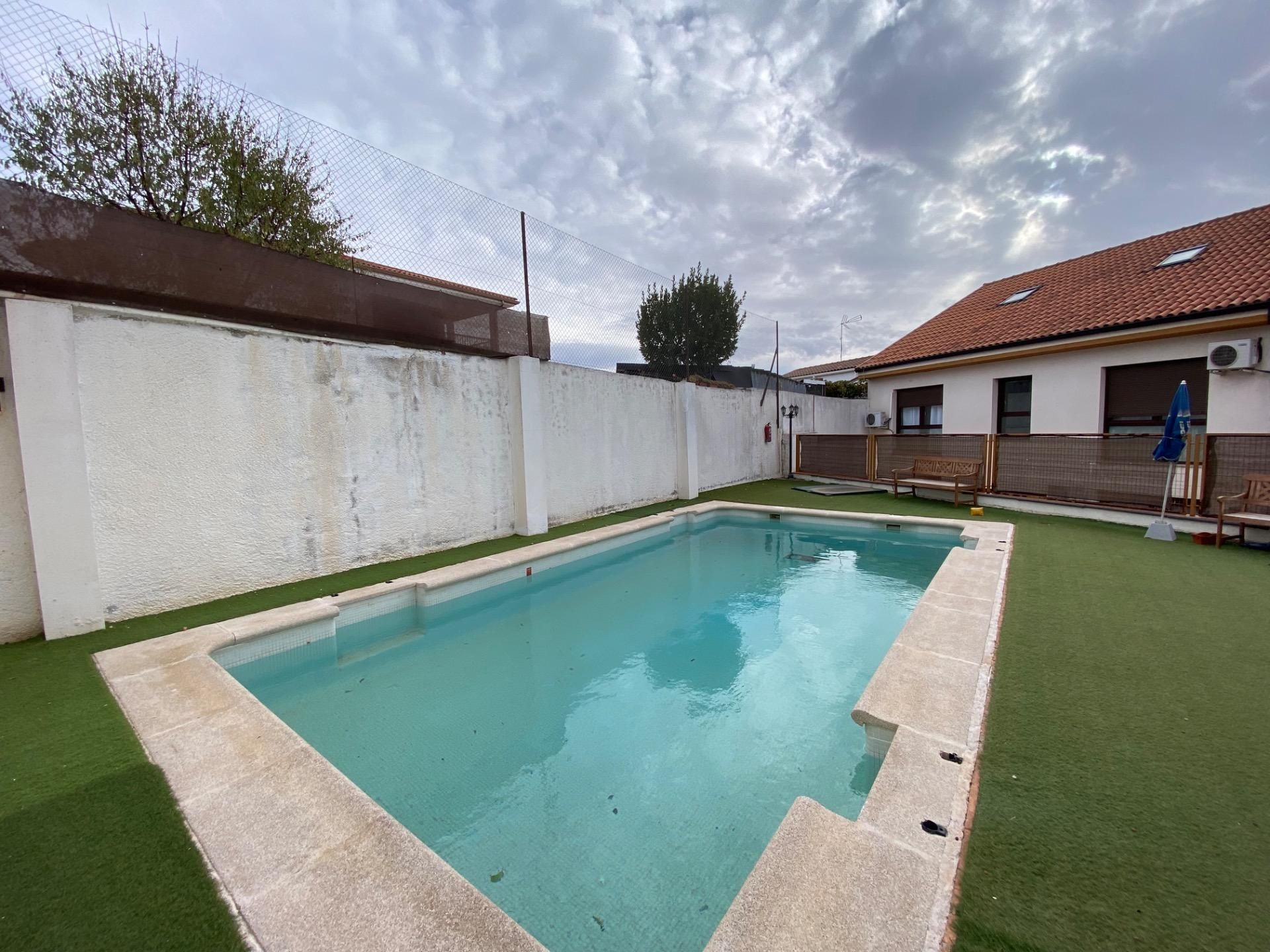 Swimming pool of Apartment for sale in Corpa  with Parquet flooring, Terrace and Community pool