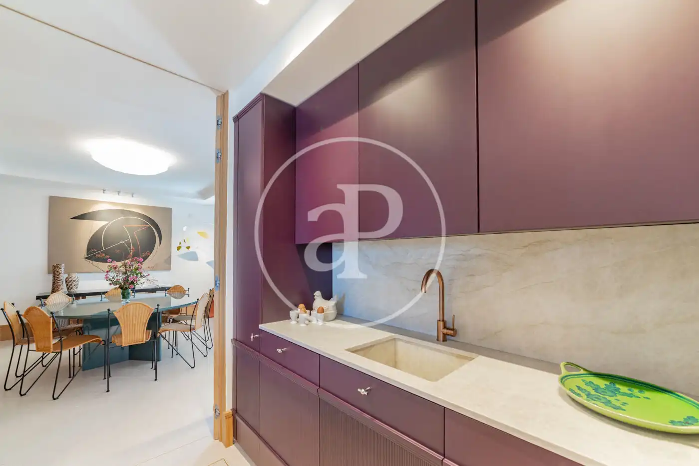 Küche von Wohnung zum Verkauf in Madrid mit Klimaanlage, Heizung und Terrasse