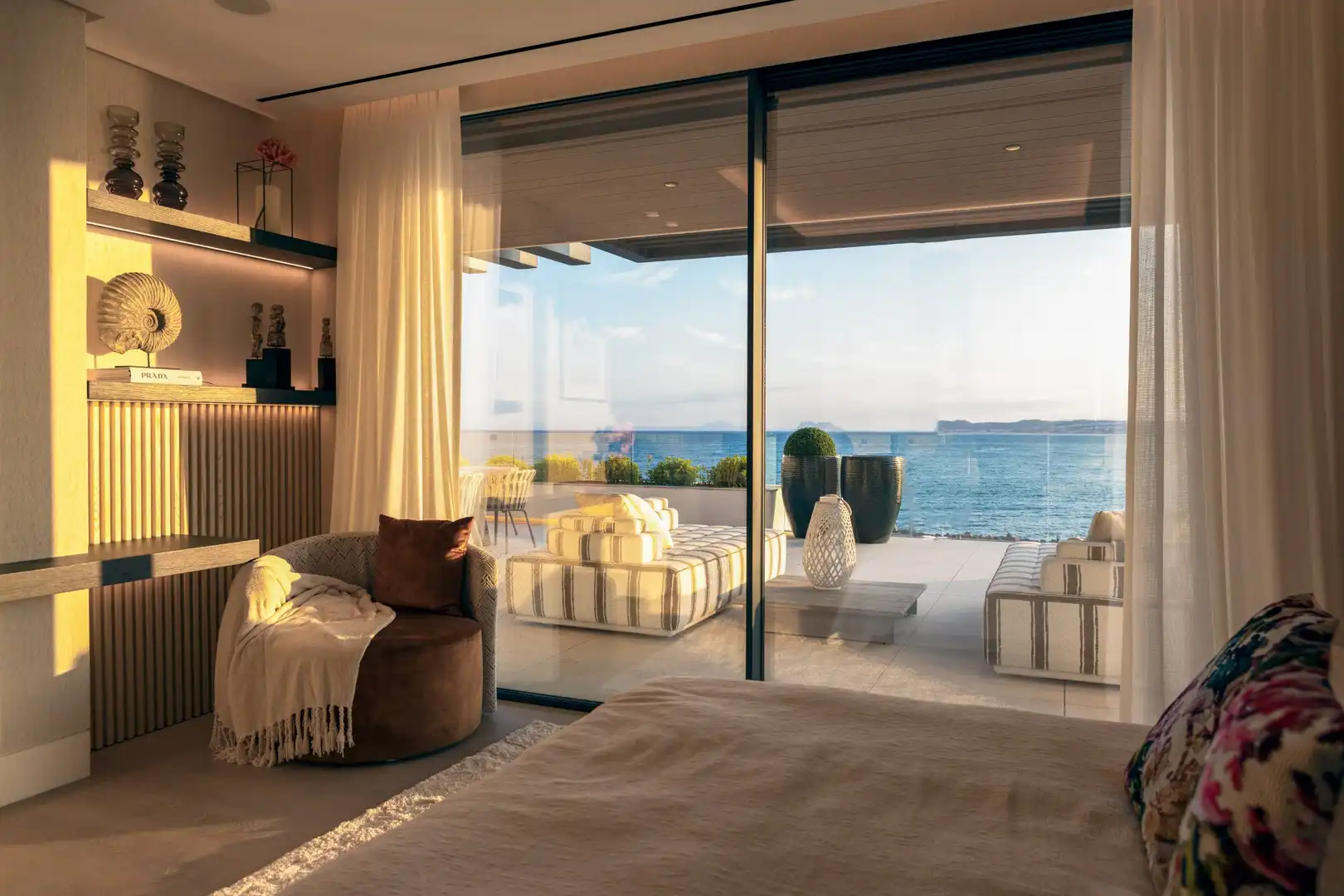 Dormitori de Apartament en venda en Estepona amb Aire condicionat, Calefacció i Terrassa