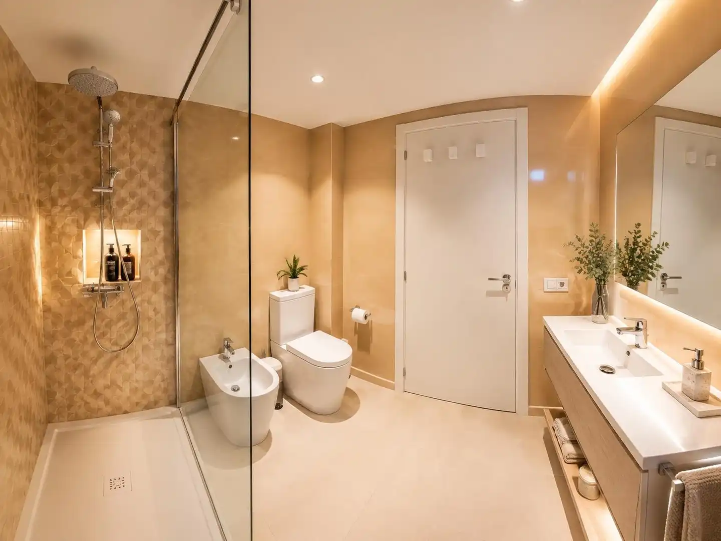 Baño de Planta baja en venta en Calvià con Aire acondicionado, Calefacción y Jardín privado