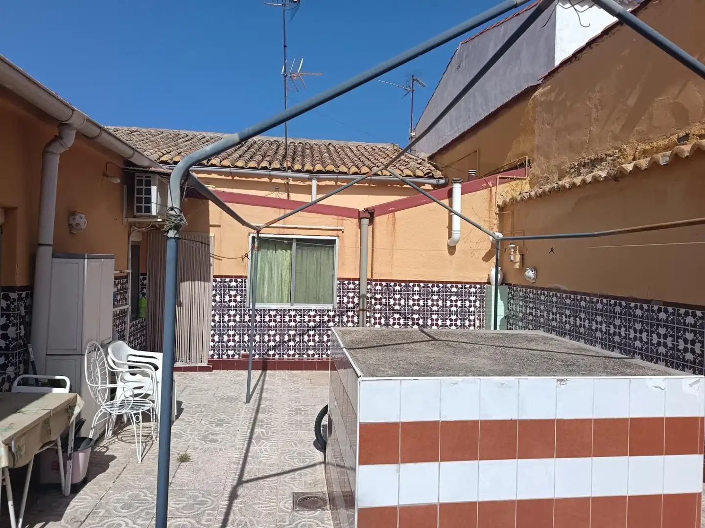 Terrassa de Casa o xalet en venda en Puertollano amb Aire condicionat, Calefacció i Moblat