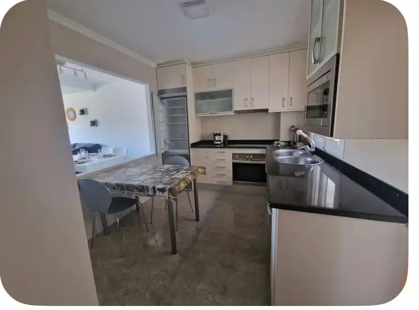 Kitchen of Flat for sale in Roses  with Air Conditioner and Balcony