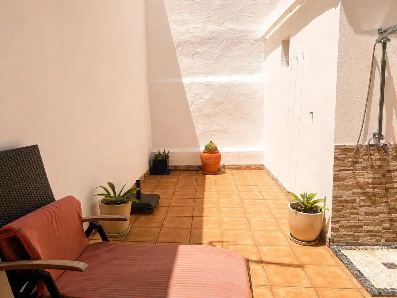 Terrace of Detached homes for rent in Santa Lucía de Tirajana  with Air Conditioner, Terrace and Furnished