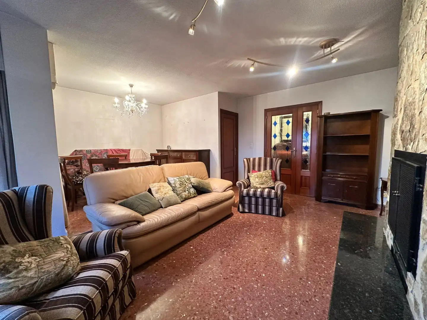 Sala de estar de Piso en venta en Valencia con Aire acondicionado, Trastero y Amueblado