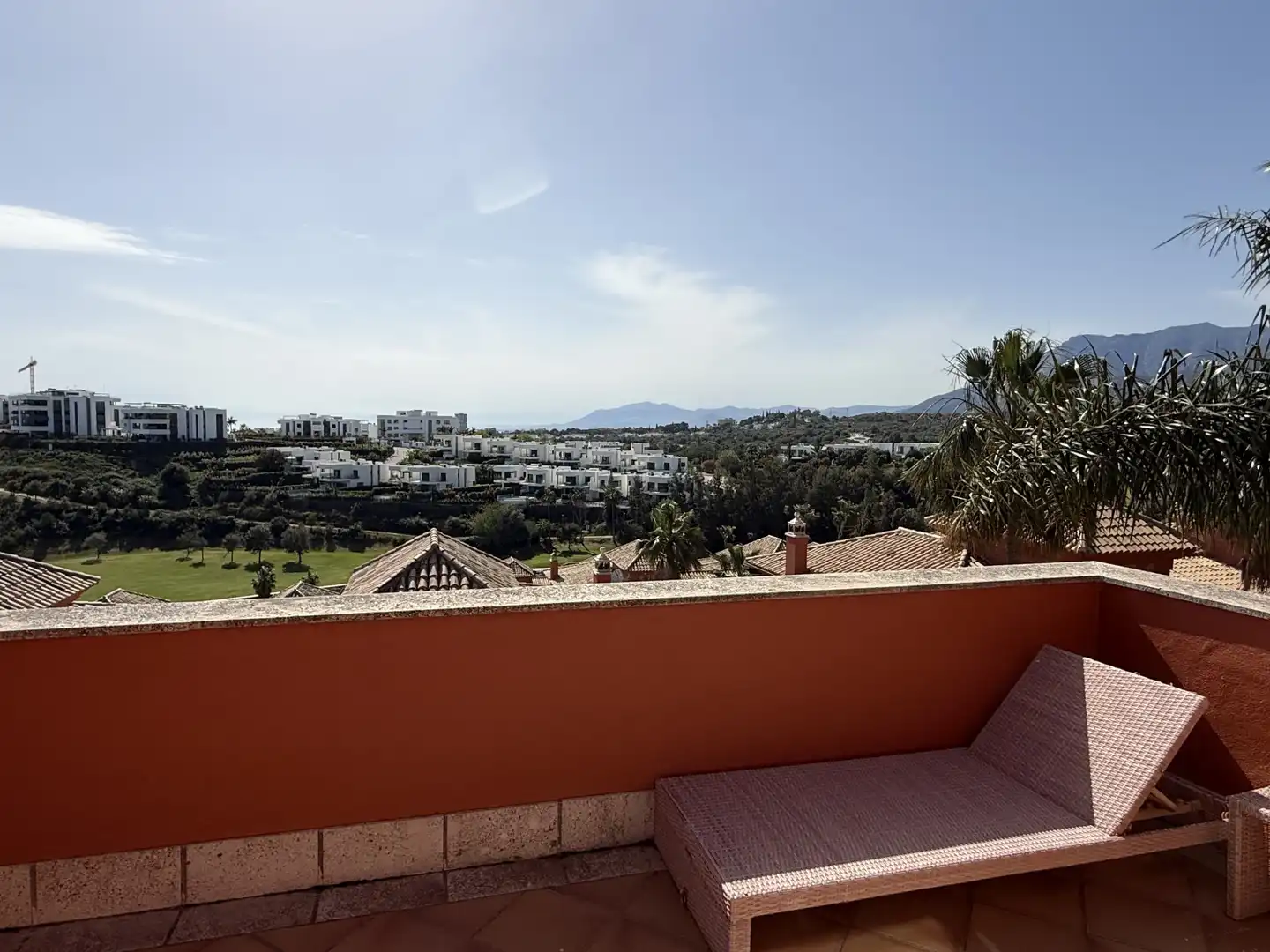 Terrassa de Casa adosada de lloguer en Marbella amb Aire condicionat, Calefacció i Jardí privat