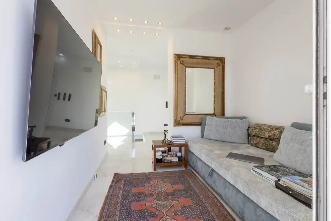 Living room of Flat for rent in Calpe / Calp  with Air Conditioner, Heating and Terrace