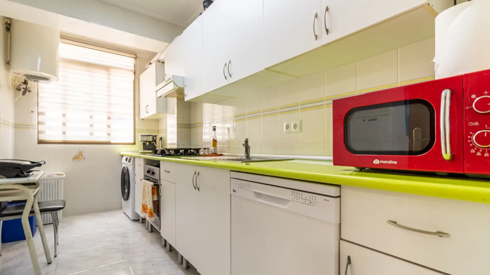 Kitchen of Flat for sale in Dénia  with Air Conditioner, Heating and Terrace