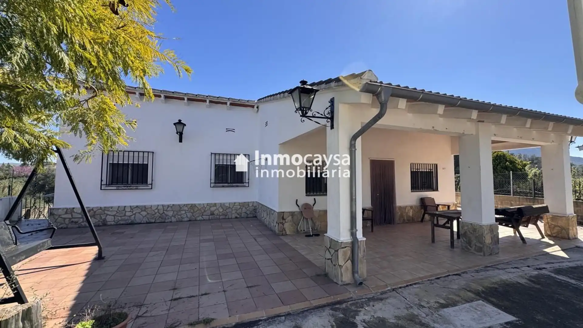 Exterior view of Houses for sale in Barxeta  with Air Conditioner, Private garden and Terrace
