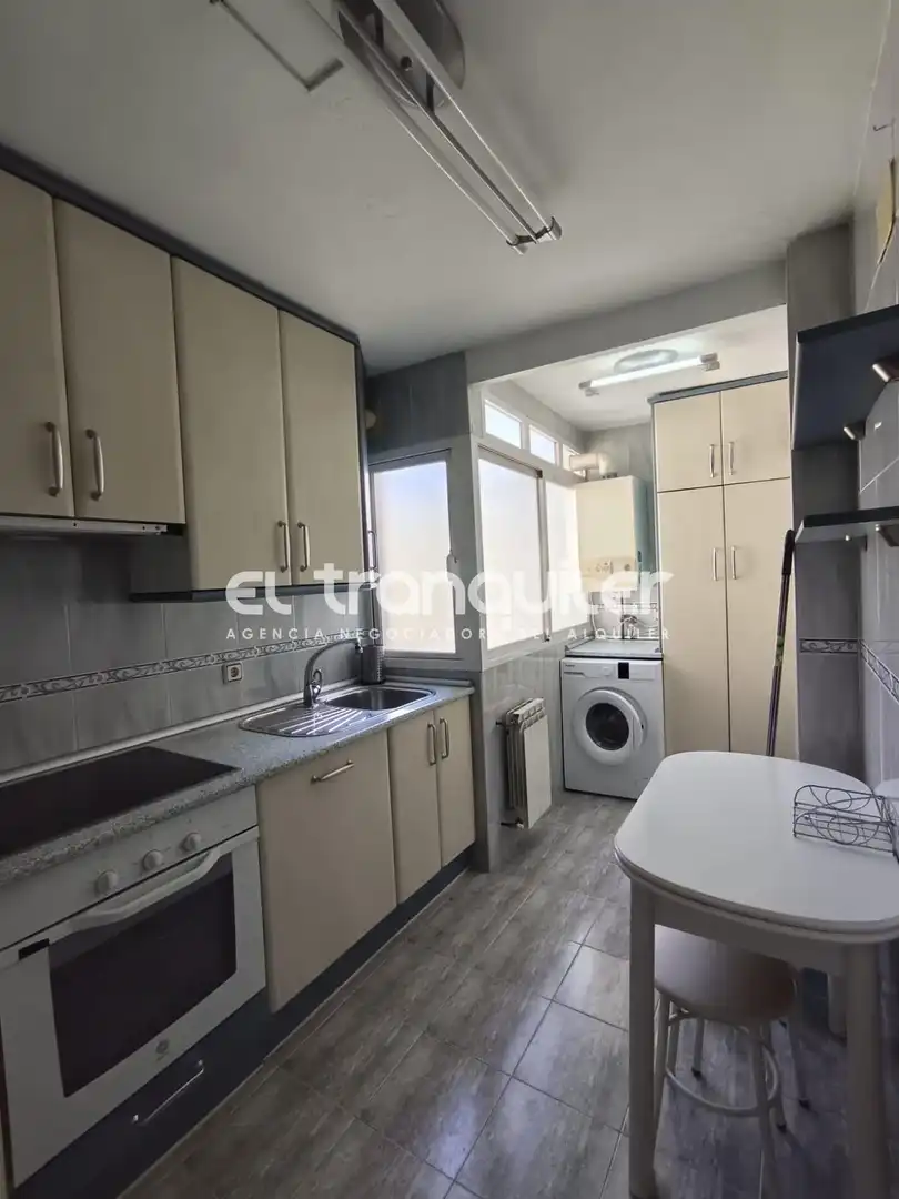 Kitchen of Flat for rent in Madrid  with Terrace and Furnished
