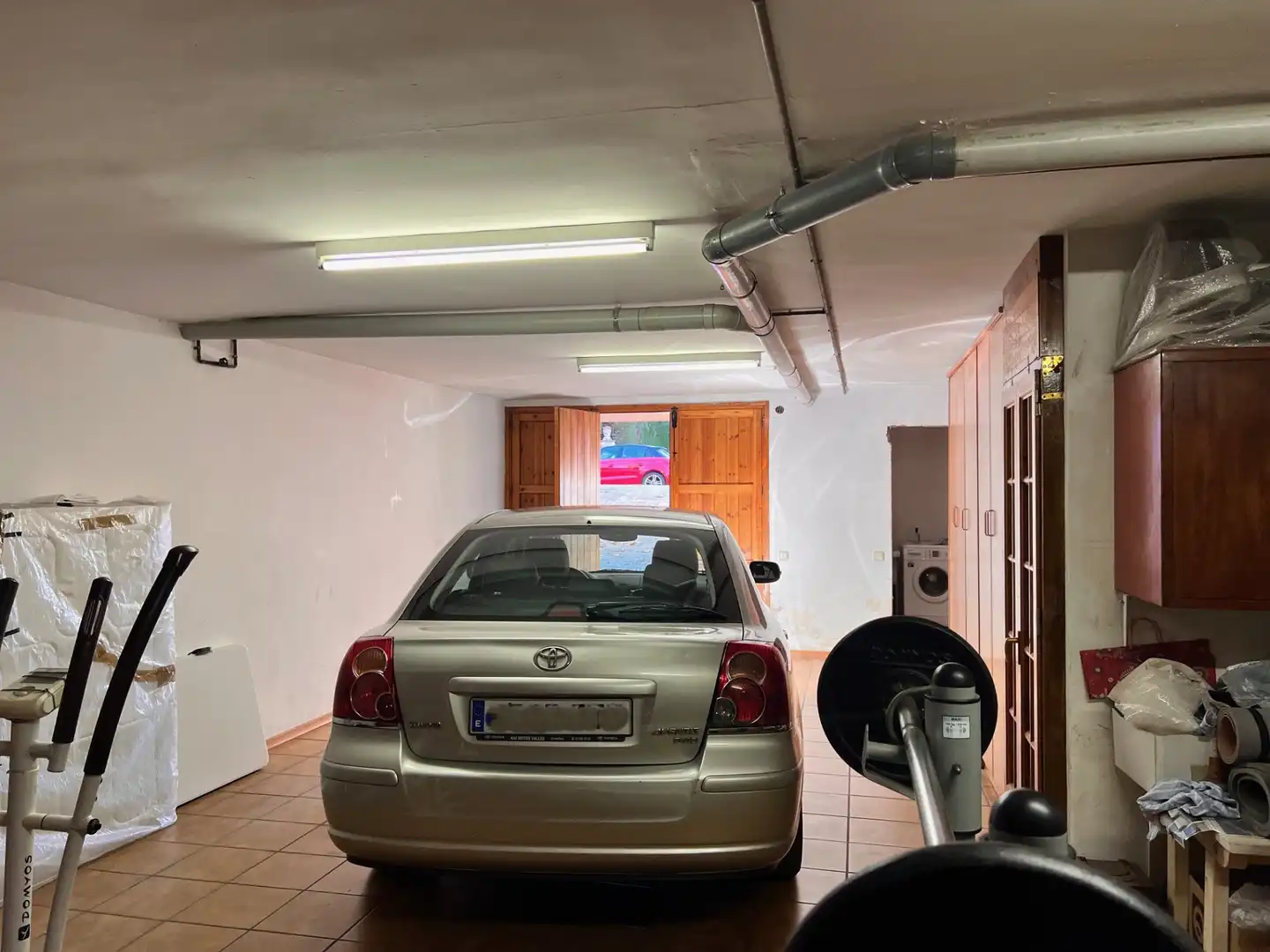 Aparcament de Casa adosada en venda en Vilassar de Dalt amb Calefacció, Jardí privat i Terrassa