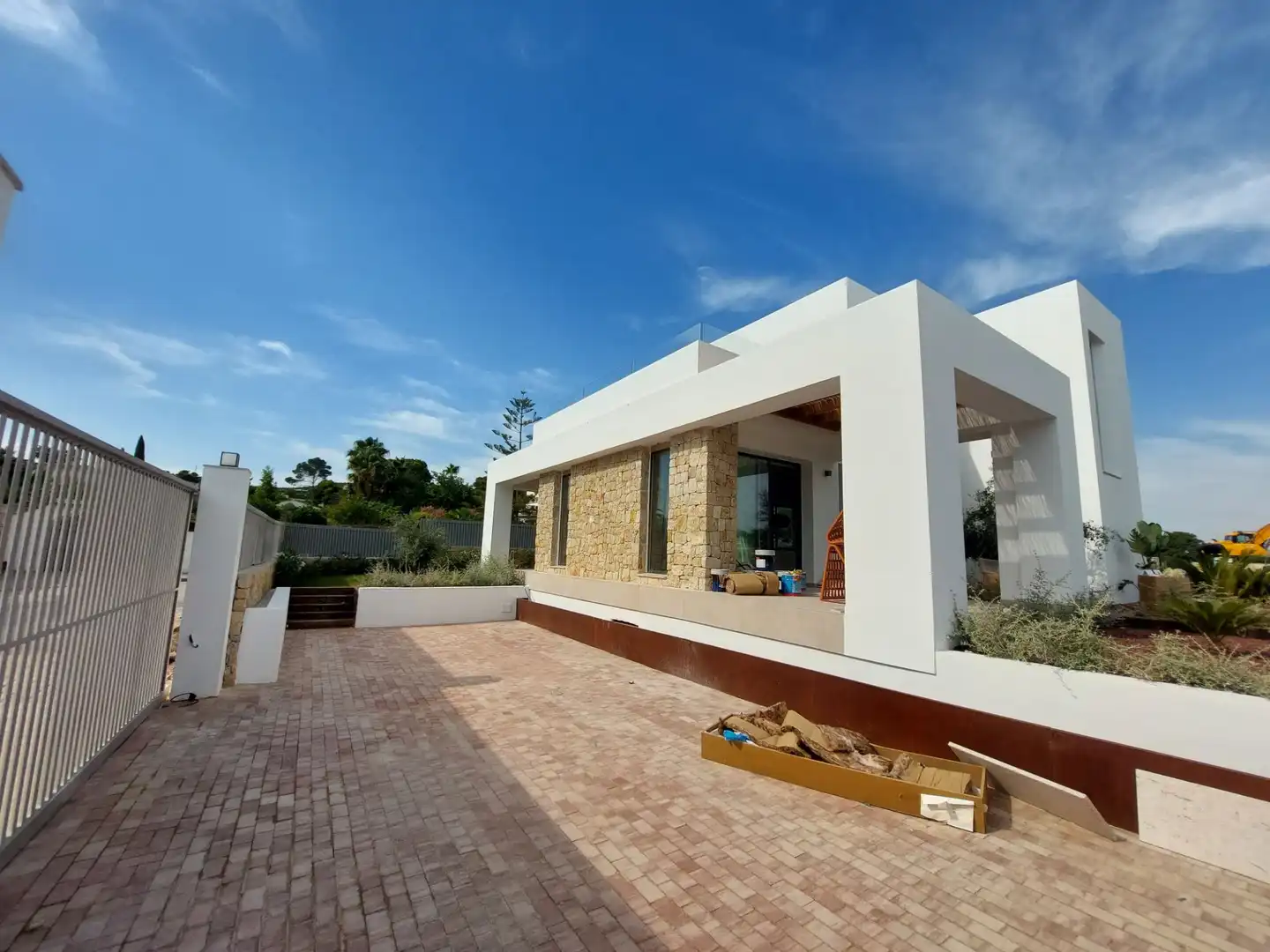 Vista exterior de Casa o xalet en venda en Jávea / Xàbia amb Aire condicionat, Calefacció i Jardí privat