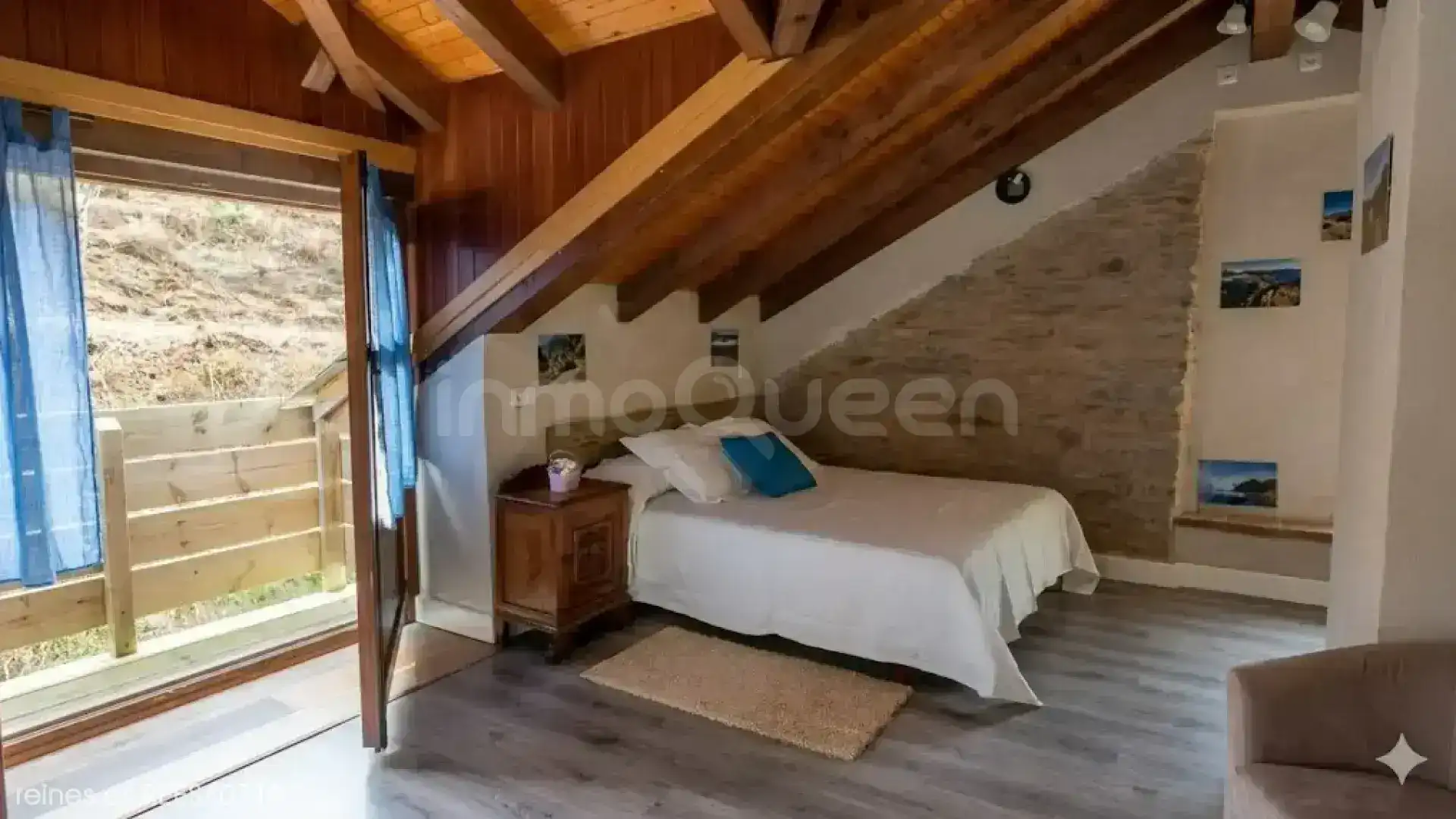 Dormitori de Casa o xalet en venda en El Franco  amb Aire condicionat, Calefacció i Terrassa