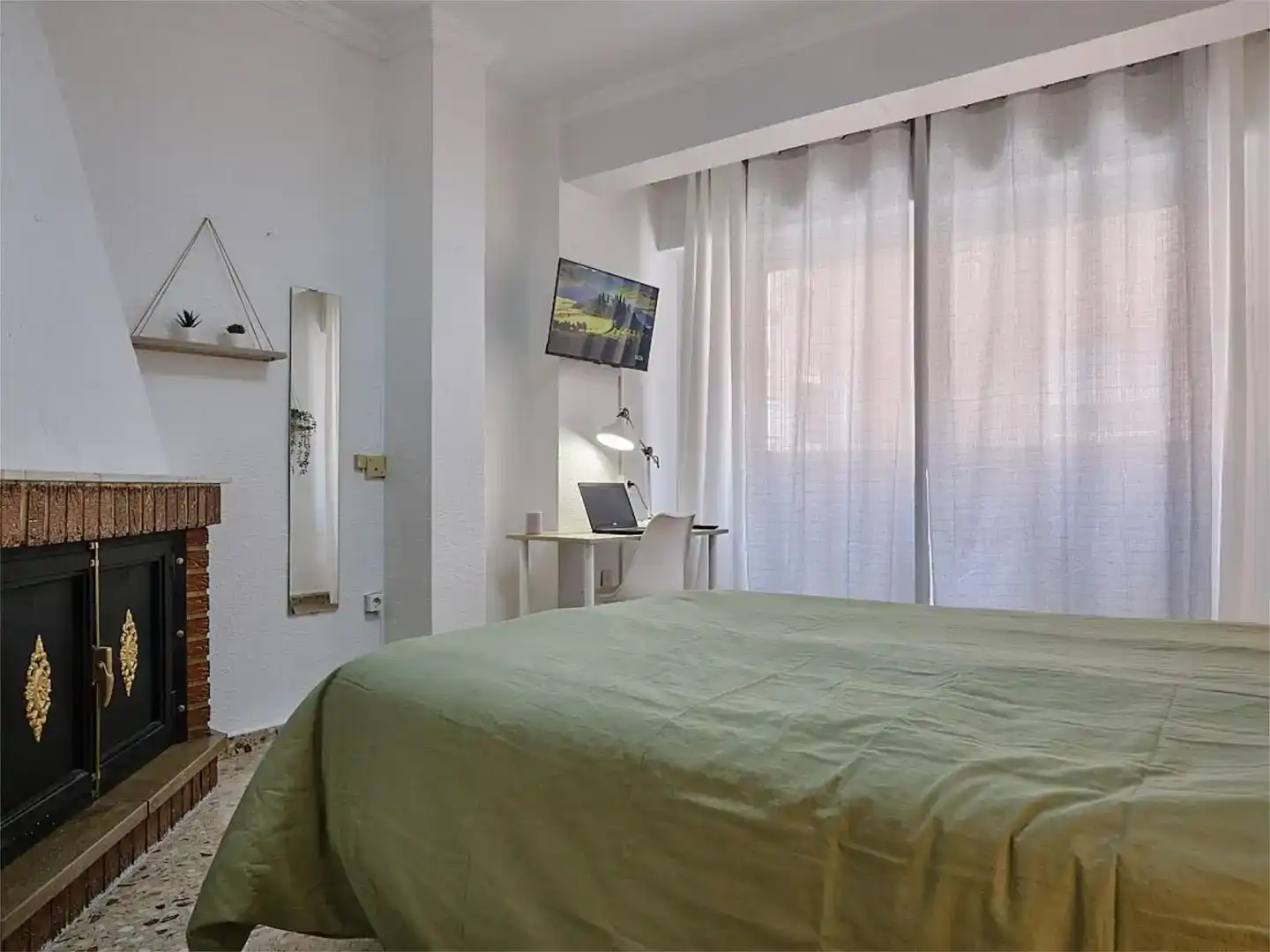 Schlafzimmer von Wohnung zur Miete in Molina de Segura mit Klimaanlage