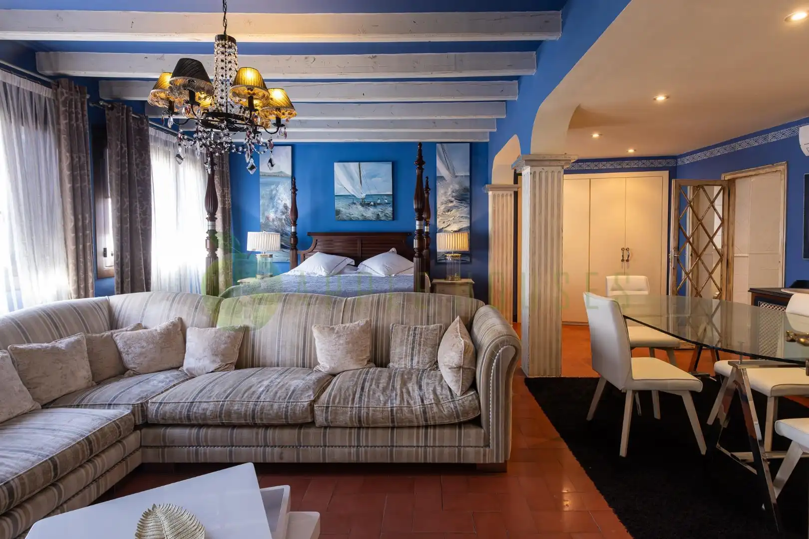 Living room of Houses for sale in Sitges  with Air Conditioner, Heating and Terrace