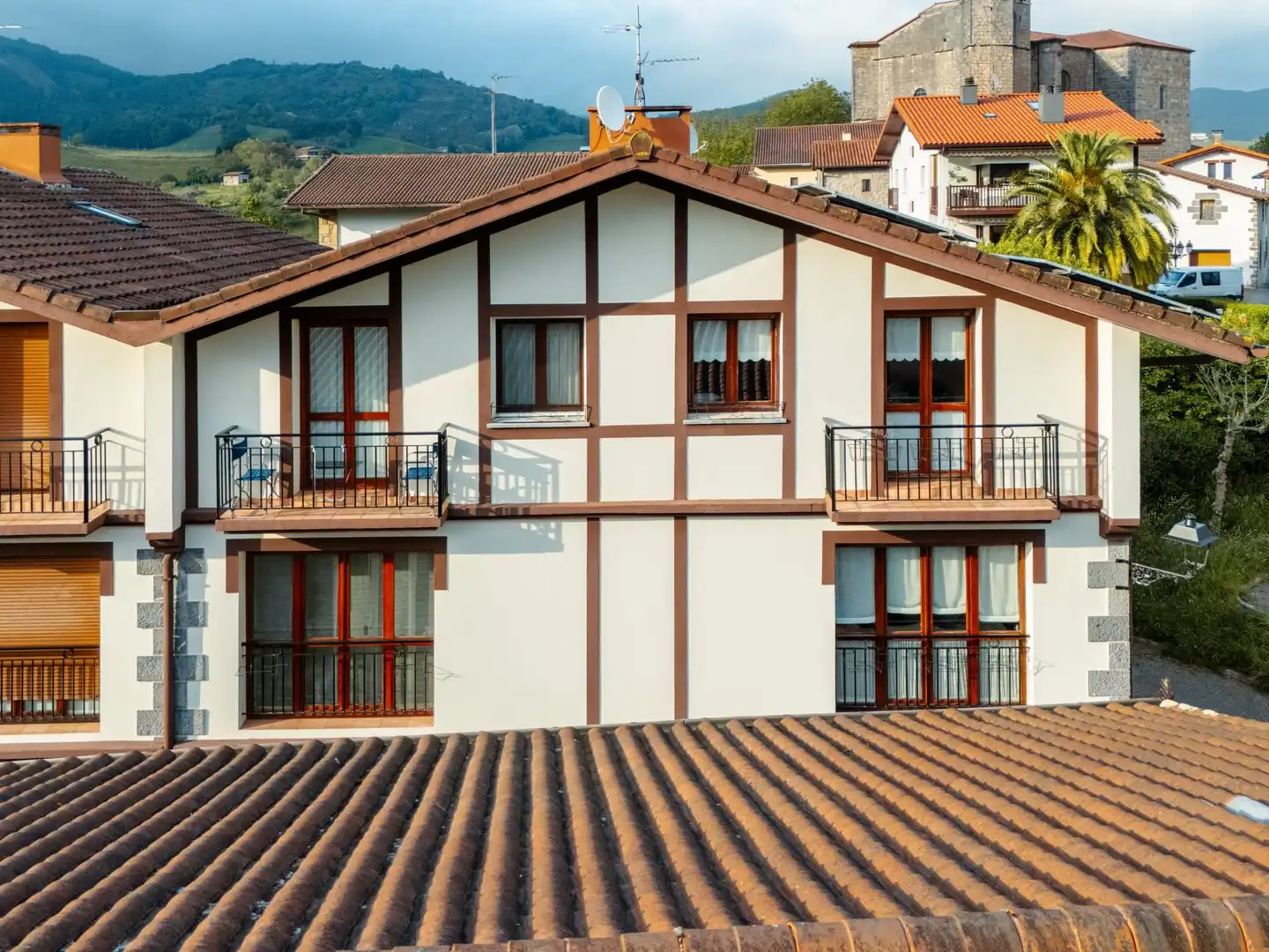 Exterior view of Detached homes for sale in Asteasu  with Terrace, Furnished and Balcony