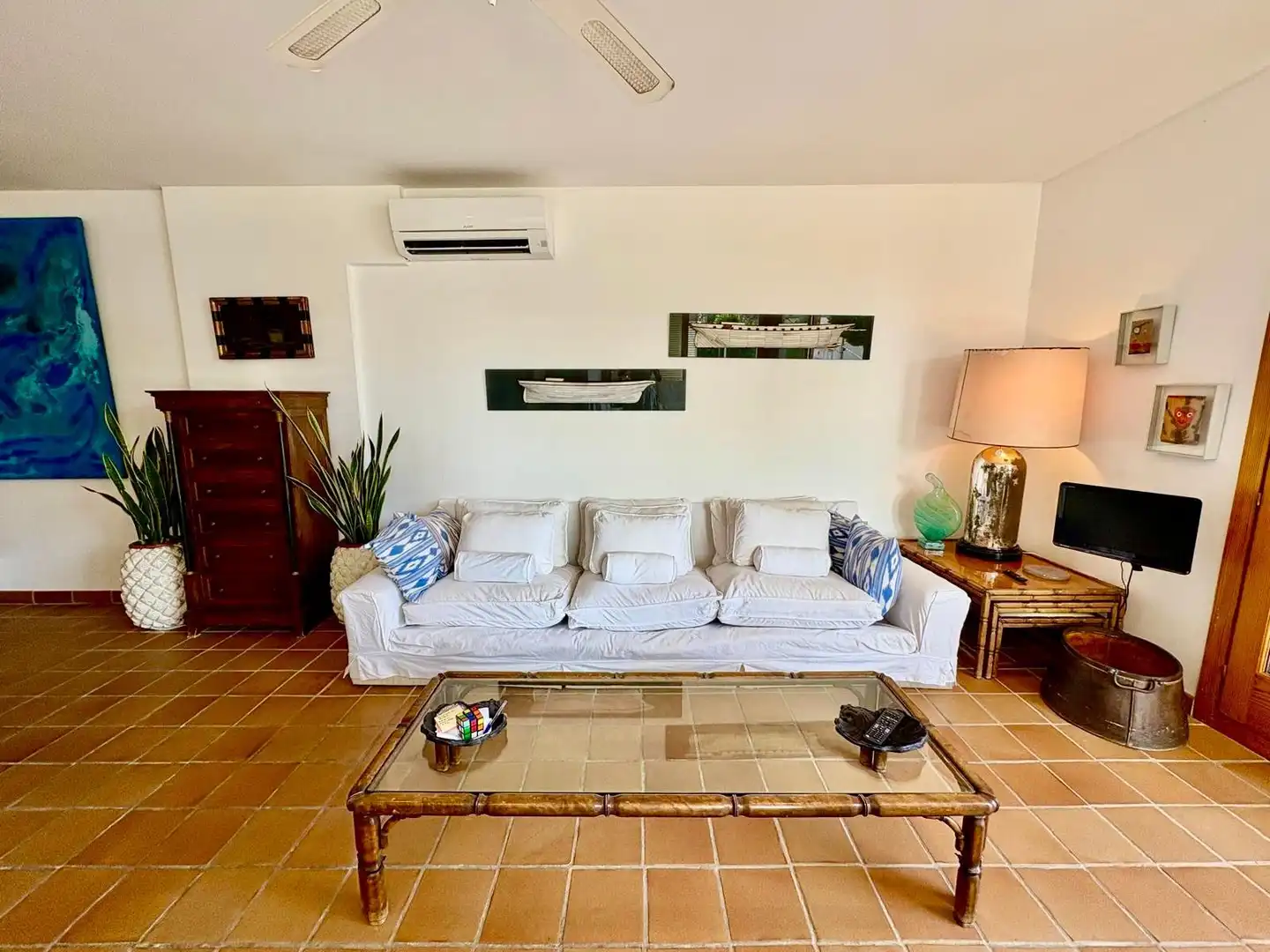 Sala de estar de Ático de alquiler en Andratx con Terraza, Amueblado y Alarma
