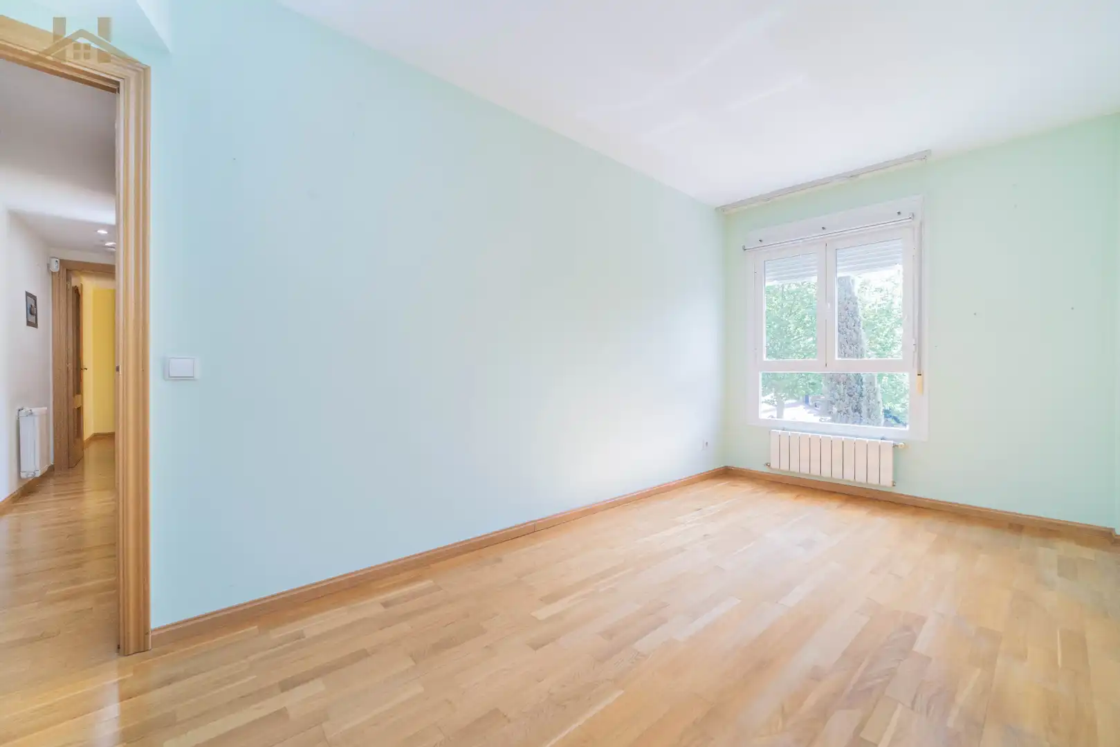 Schlafzimmer von Wohnung zum Verkauf in Madrid mit Klimaanlage, Heizung und Parkett
