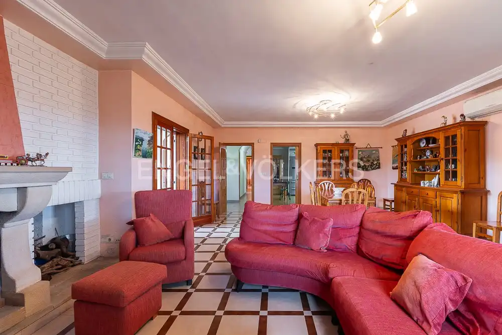 Sala de estar de Casa o chalet en venta en Alzira con Aire acondicionado, Calefacción y Jardín privado