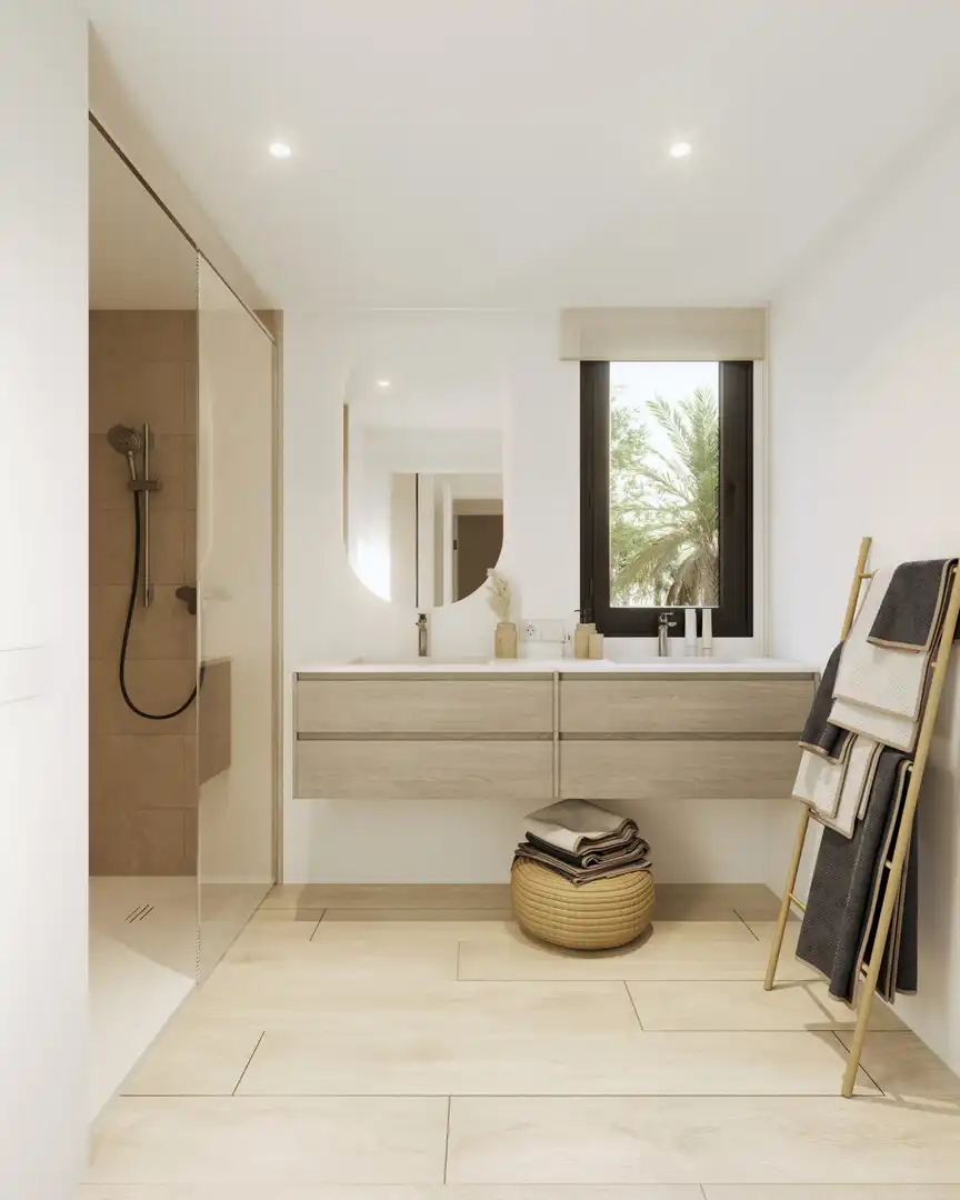 Bathroom of Apartments for sale in Casares  with Air Conditioner, Heating and Private garden