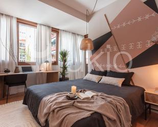 Bedroom of Apartment to rent in  Madrid Capital  with Air Conditioner and Balcony