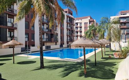 Swimming pool of Flat to rent in Mairena del Aljarafe  with Air Conditioner, Heating and Terrace