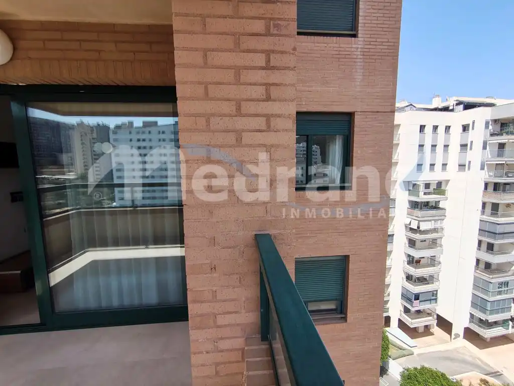 Terraza de Piso en venta en Villajoyosa / La Vila Joiosa con Aire acondicionado, Calefacción y Jardín privado