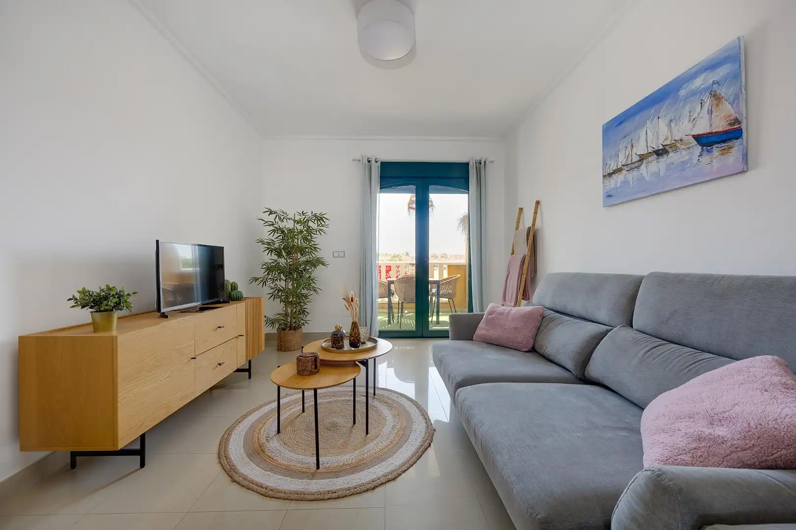 Sala de estar de Apartamento en venta en Rojales con Terraza y Piscina comunitaria