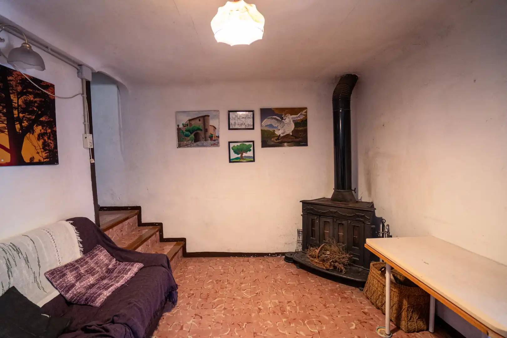 Sala d'estar de Casa adosada en venda en Mura amb Terrassa, Traster i Balcó