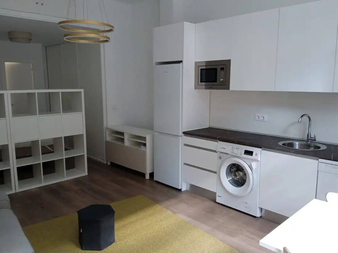 Kitchen of Ground floor for sale in Madrid  with Heating, Furnished and Washing machine