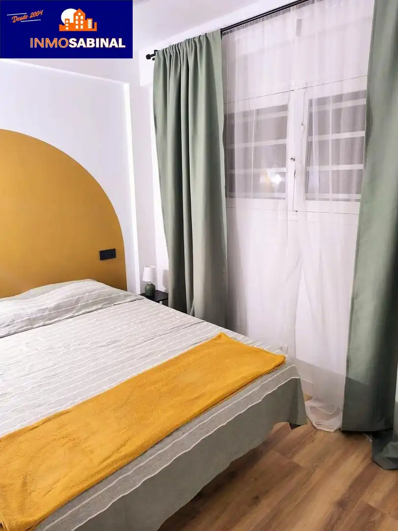 Bedroom of Flat for rent in Roquetas de Mar  with Air Conditioner and Furnished
