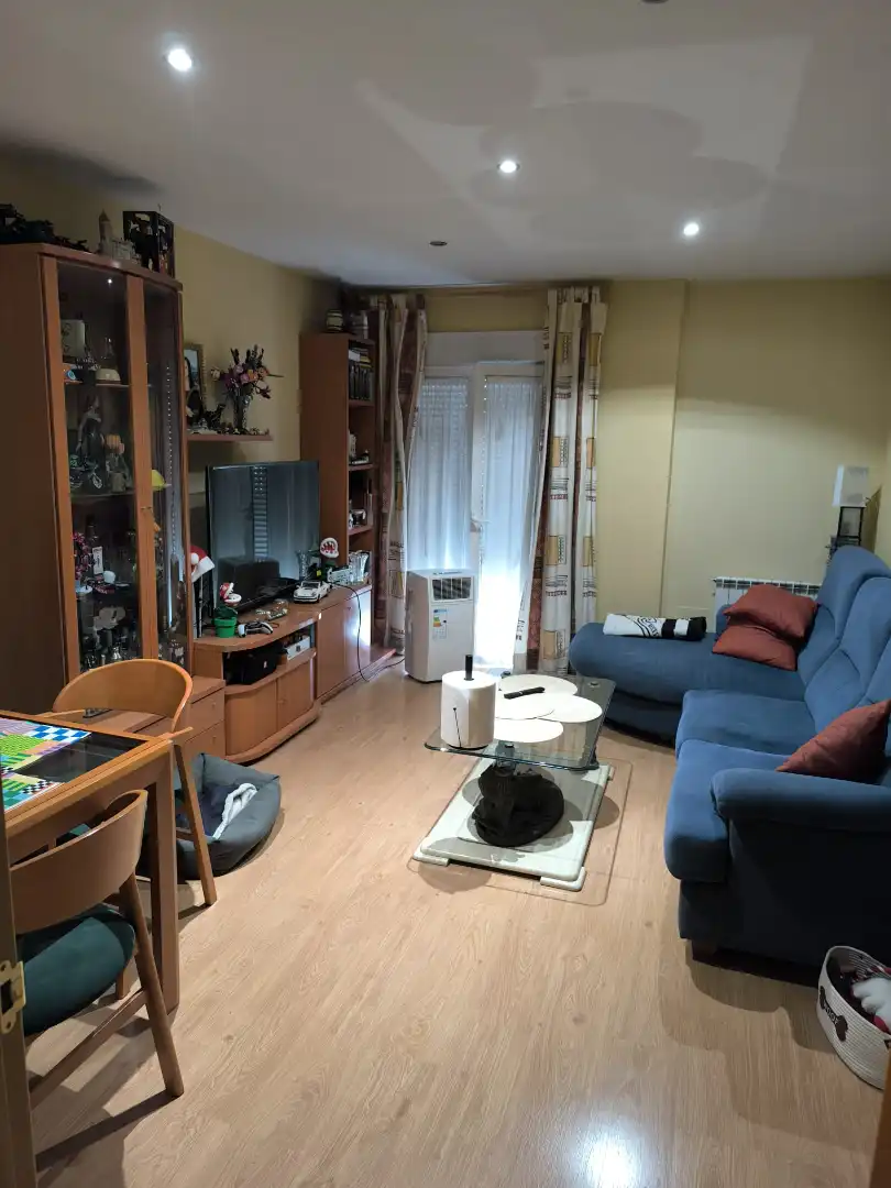 Wohnzimmer von Wohnung zum Verkauf in Valladolid mit Heizung, Parkett und Terrasse