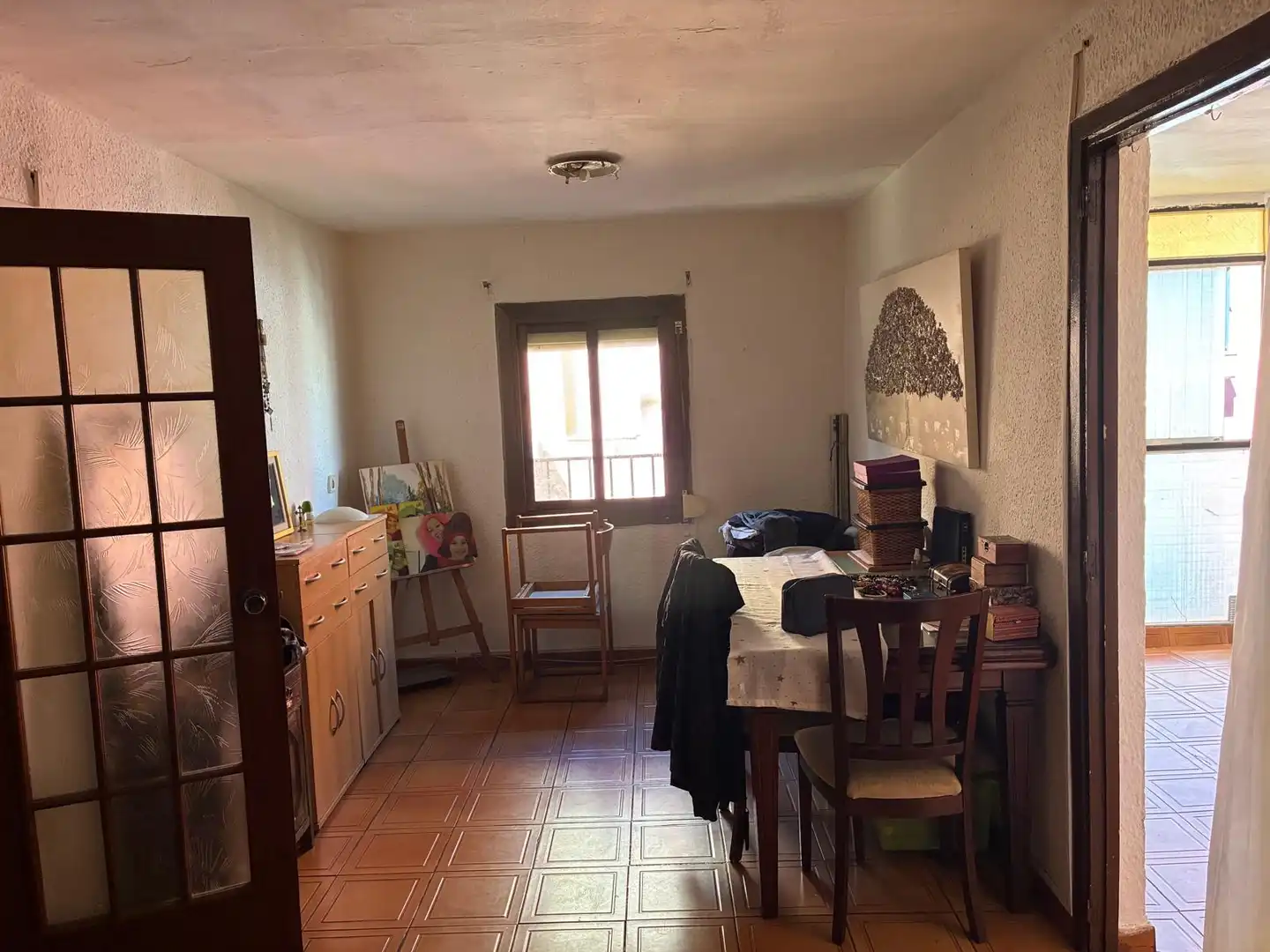 Menjador de Dúplex en venda en Mataró amb Terrassa, Moblat i Forn
