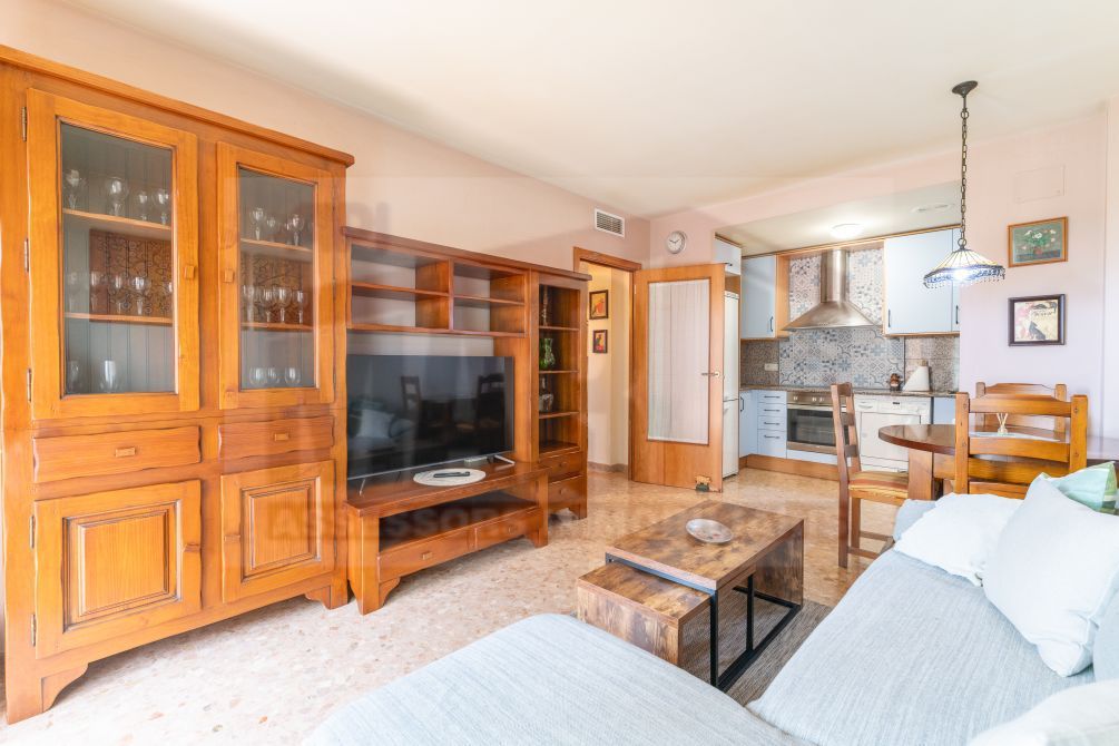 Living room of Flat for sale in  Tarragona Capital  with Air Conditioner, Heating and Terrace