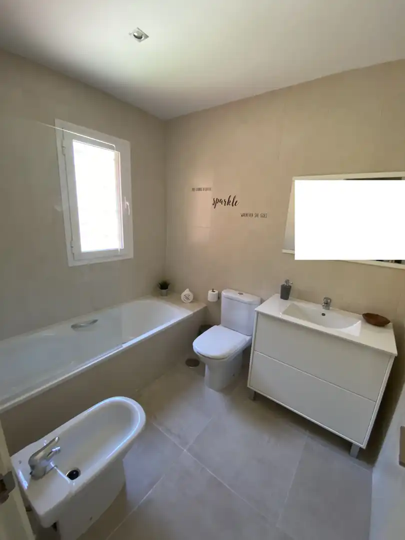 Baño de Casa adosada en venta en Torremolinos con Aire acondicionado, Jardín privado y Terraza
