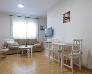 Sala d'estar de Apartament de lloguer en Málaga Capital amb Aire condicionat, Moblat i Rentadora