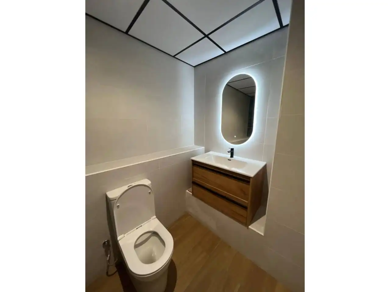 Badezimmer von Wohnung zum Verkauf in Castellón de la Plana / Castelló de la Plana mit Klimaanlage, Abstellraum und Möbliert