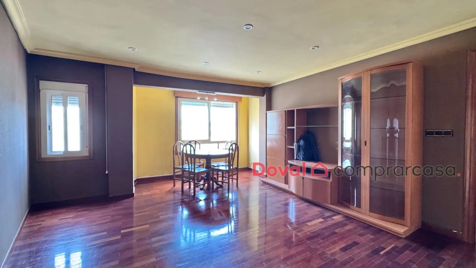Living room of Flat for sale in Vigo   with Parquet flooring