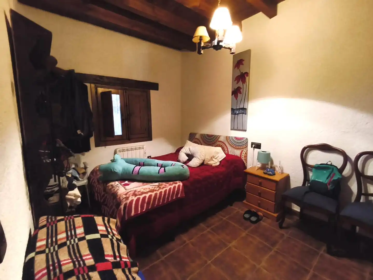 Habitación de Finca rústica en venta en Vélez-Blanco con Aire acondicionado, Calefacción y Jardín privado