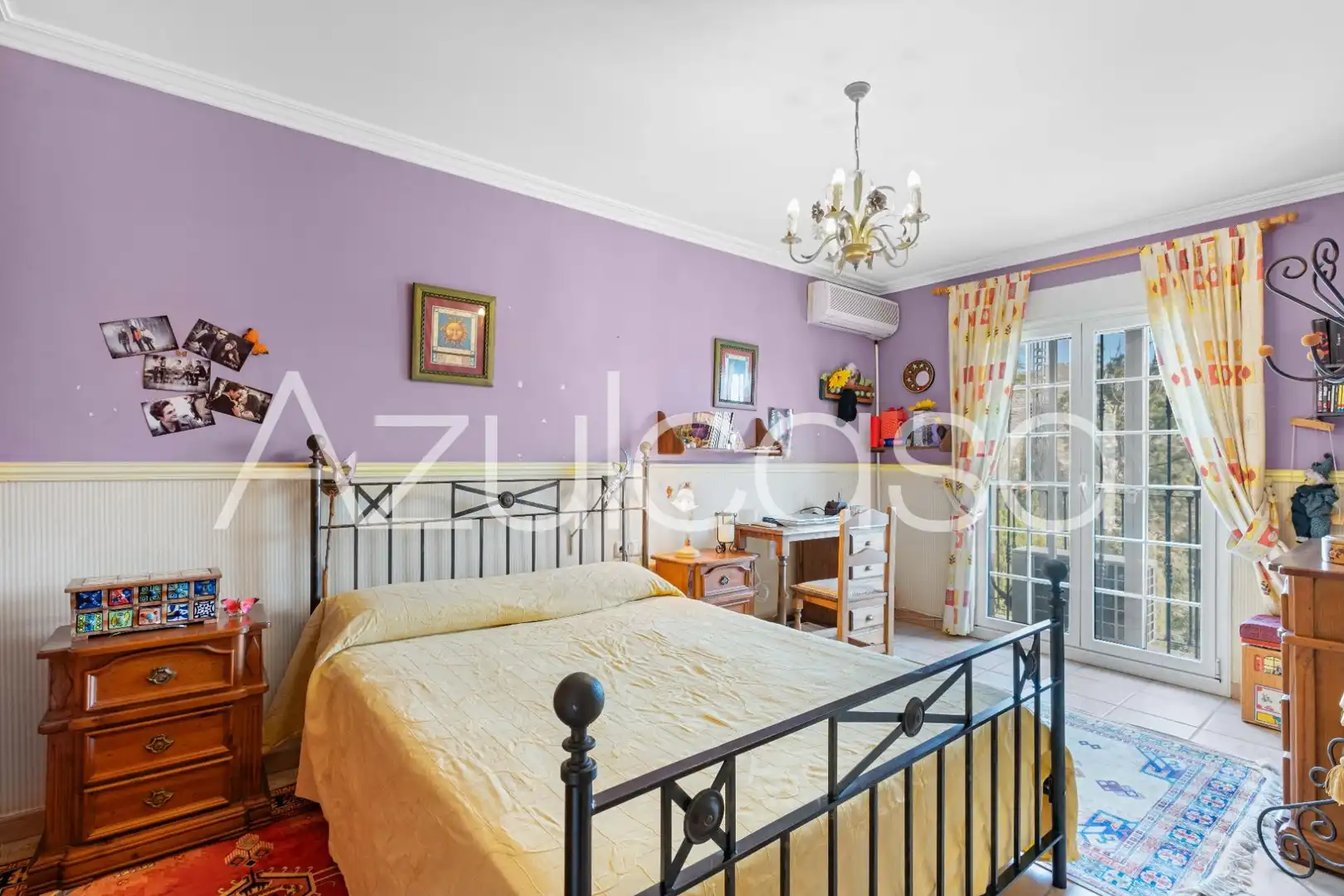 Dormitori de Casa o xalet en venda en Alicante / Alacant amb Aire condicionat, Jardí privat i Terrassa