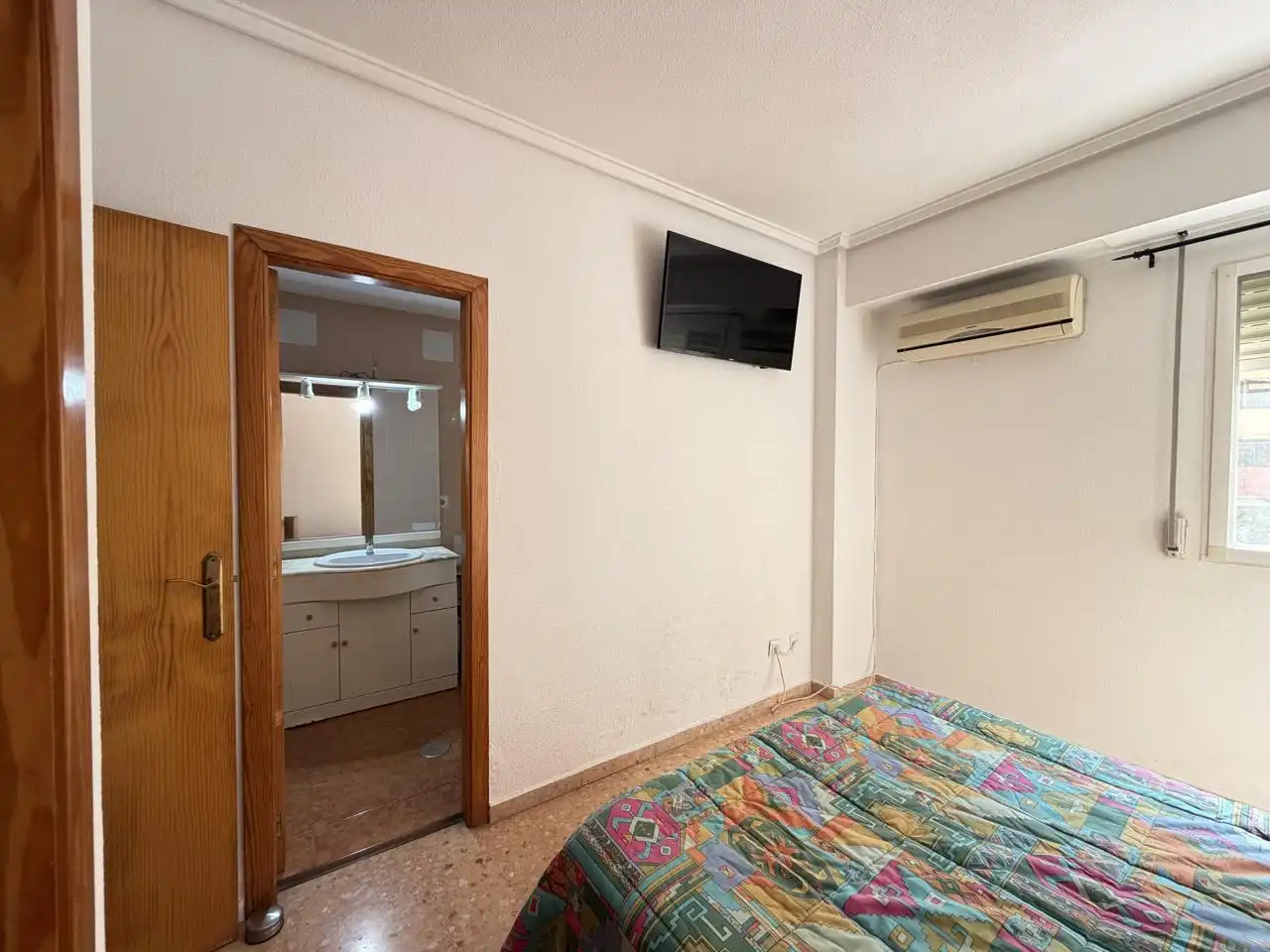 Schlafzimmer von Wohnung zum Verkauf in Alicante / Alacant mit Klimaanlage, Privatgarten und Terrasse