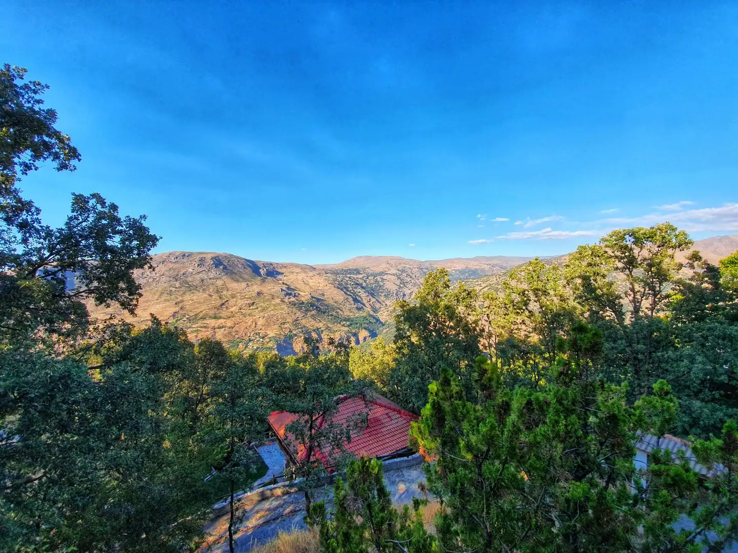 Vista exterior de Casa o chalet en venta en Güéjar Sierra con Calefacción, Jardín privado y Terraza