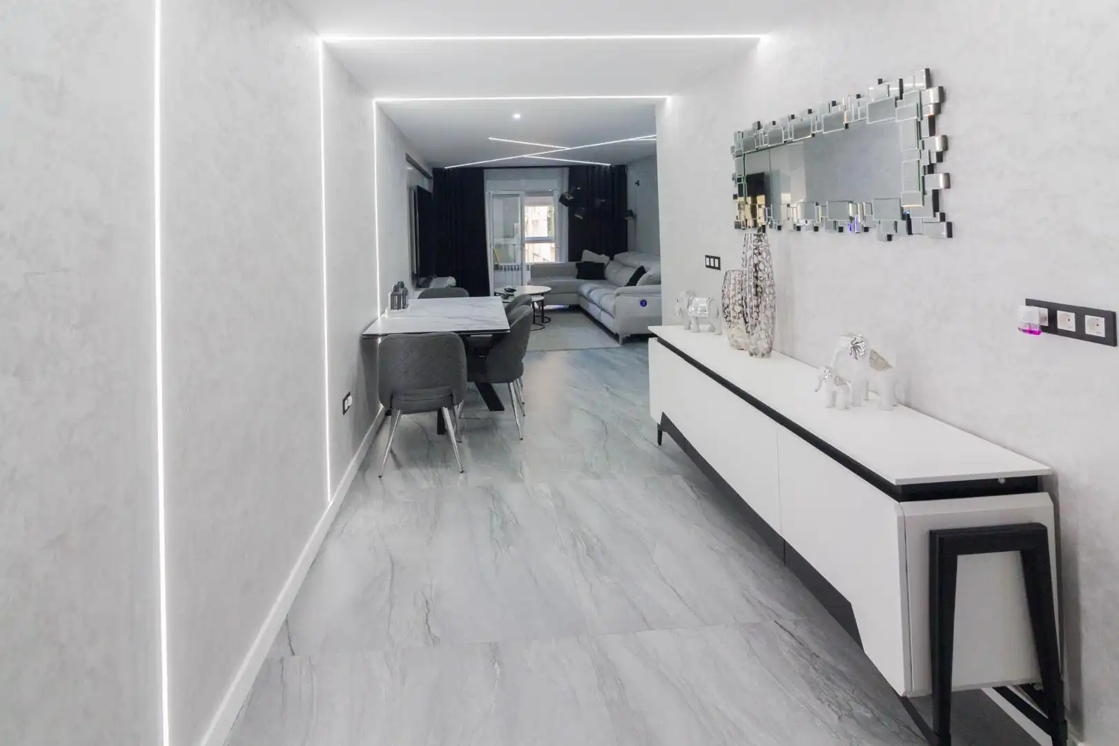 Dining room of Flat for rent in Orihuela  with Air Conditioner, Terrace and Balcony