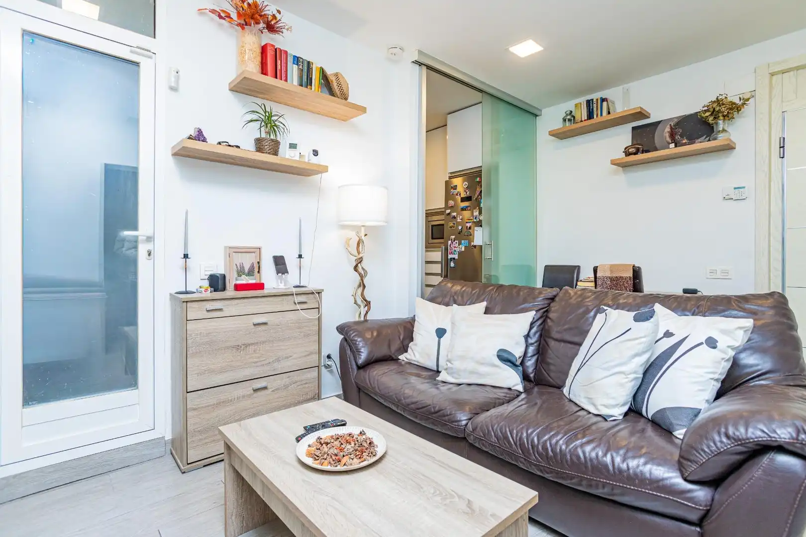 Wohnzimmer von Wohnung zur Miete in Madrid mit Heizung