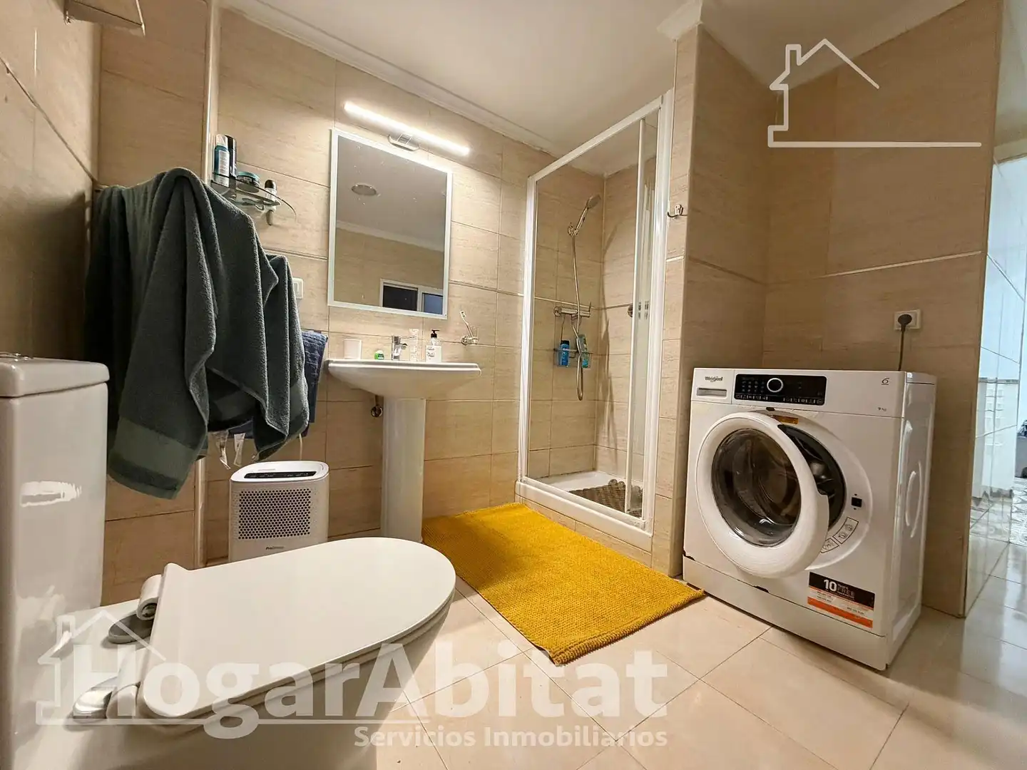 Badezimmer von Wohnung zum Verkauf in Sagunto / Sagunt mit Klimaanlage und Terrasse