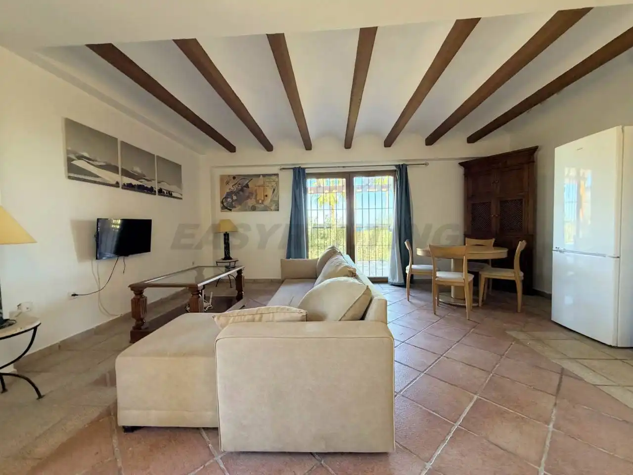 Living room of Flat for sale in La Alcaidesa  with Terrace and Furnished
