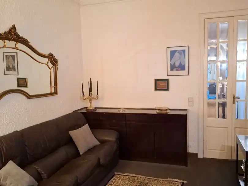 Wohnzimmer von Wohnung zum Verkauf in  Barcelona Capital mit Klimaanlage und Balkon