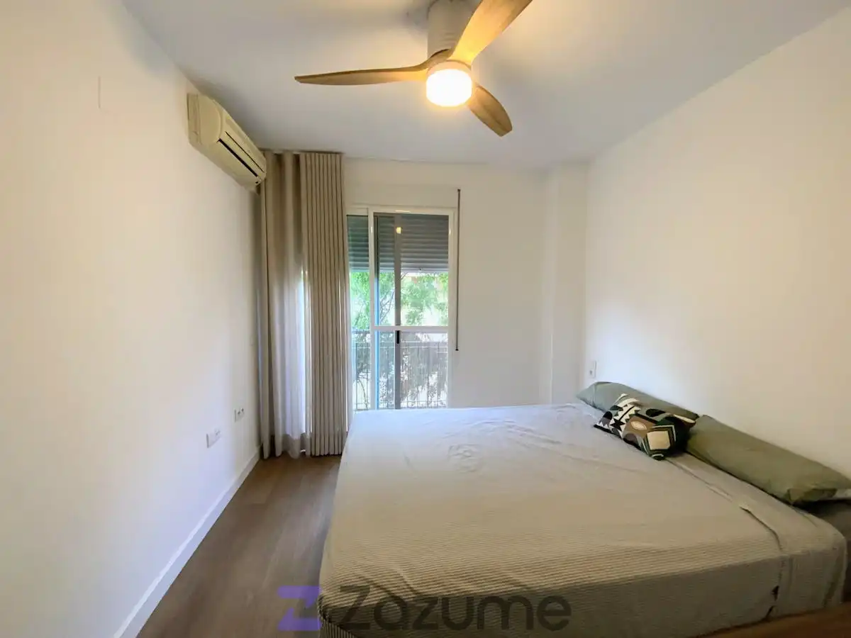 Bedroom of Flat for rent in Alcàsser  with Air Conditioner, Heating and Parquet flooring
