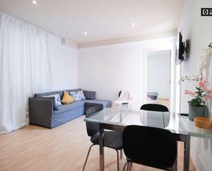 Sala d'estar de Apartament per a compartir en  Barcelona Capital amb Aire condicionat i Terrassa